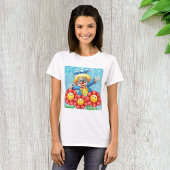 Clown mit Blume T-Shirt