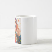 Clown mit Ratschlag Kaffeetasse (Mittel)