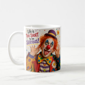 Clown mit Ratschlag Kaffeetasse