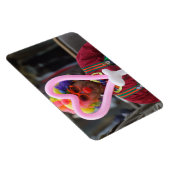 Clown mit rosa Herz Magnet (Rechte Seite)
