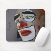 Clown mit traurigem Aussehen Mousepad (Mit Mouse)