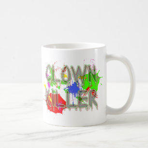 Clown Mörder Lustiger Becher Humor Kaffeetasse
