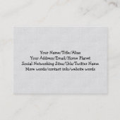 Clown-Motel Visitenkarte (Rückseite)