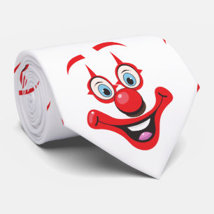 Clown-Muster Krawatte