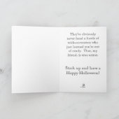 Clown nach Mitternacht Karte (Innenseite)