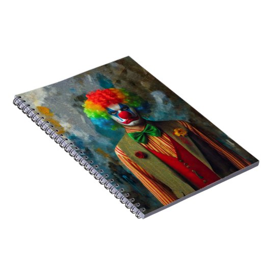 Clown Notizblock (Rechte Seite)