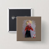 Clown/Paillasse Button (Vorne & Hinten)