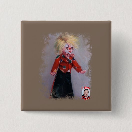 Clown/Paillasse Button (Vorderseite)