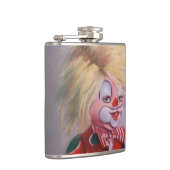 Clown/Pallaso/Clown Flachmann (Rechts)