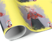 Clown/Pallaso/Clown Geschenkpapier (Rolleneckpunkt)