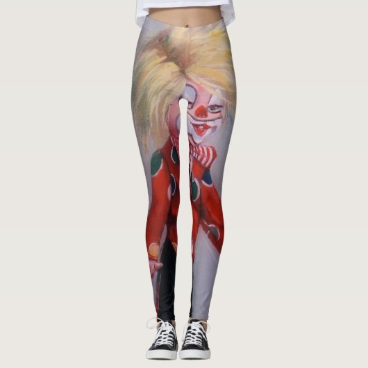 Clown/Pallaso/Clown Leggings (Vorderseite)