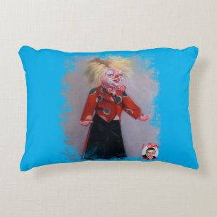 Clown/Pallaso/Clown Zierkissen