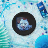 Clown:Papierplatte des Bösen Pappteller (Party)