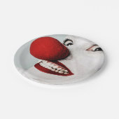Clown-PapierTeller Pappteller (Schrägansicht)