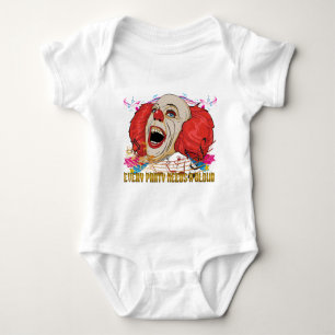 Clown-Party-1 Baby Strampler