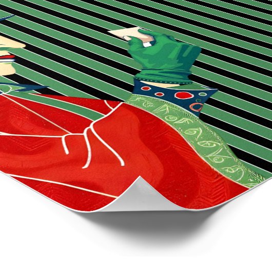 Clown Portrait Poster (Ecke)