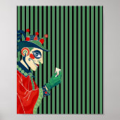 Clown Portrait Poster (Vorne)