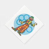 Clown Posing Napkins Serviette (Ecke)