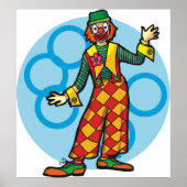 Clown Posing Poster (Vorne)