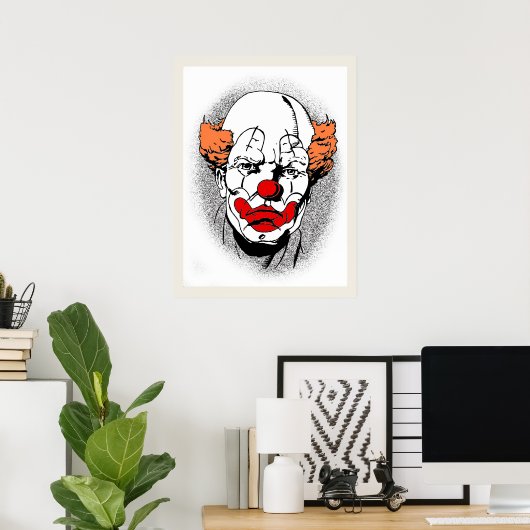 Clown Poster (Heimbüro)