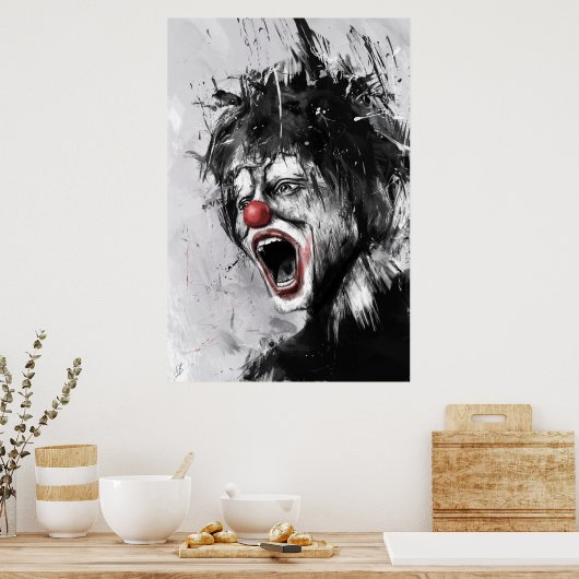Clown Poster (Küche)