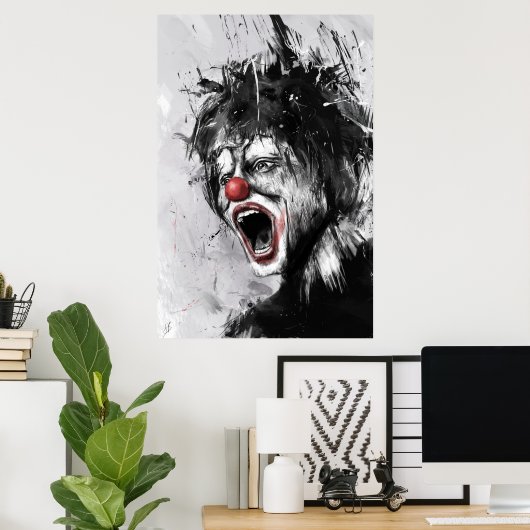 Clown Poster (Heimbüro)