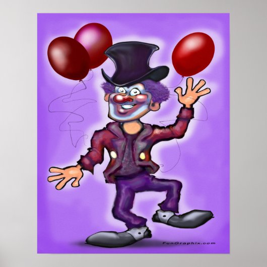 Clown Poster (Vorne)