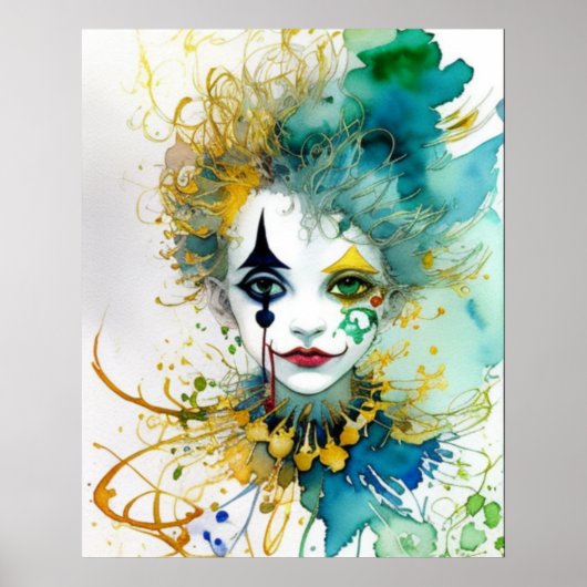 Clown Poster (Vorne)