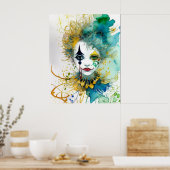 Clown Poster (Küche)