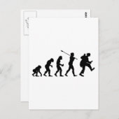 Clown Postkarte (Vorne/Hinten)