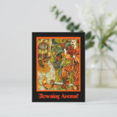 Clown Postkarte (Stehend Vorderseite)