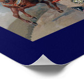 Clown-Puppenpferd Poster (Ecke)