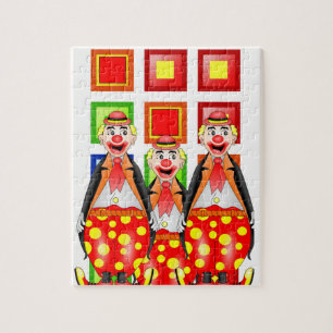 Clown-Puzzle Puzzle