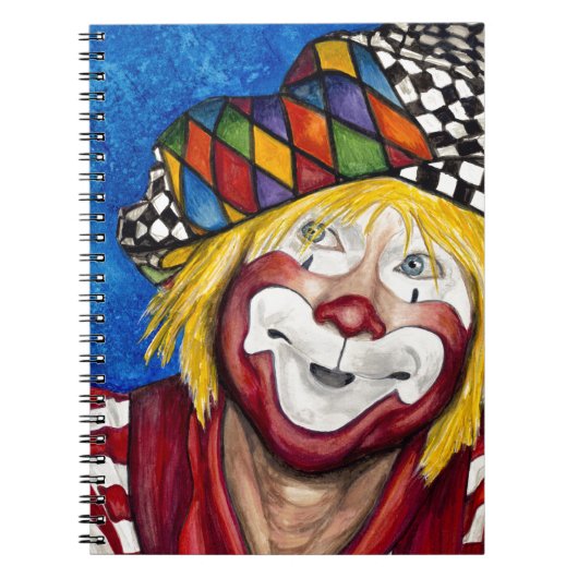 Clown Ron Maslanka ALIAS Sam das Clow Notizblock (Vorderseite)