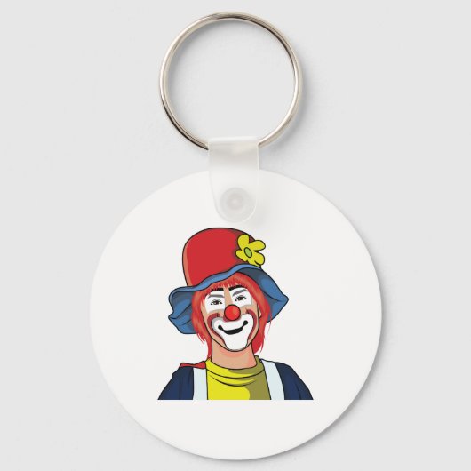 Clown Schlüsselanhänger (Vorderseite)