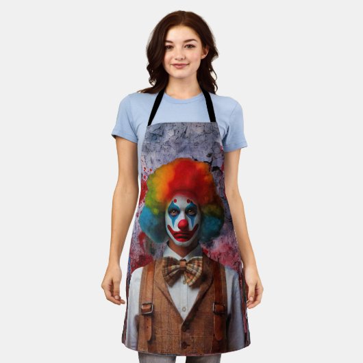 Clown Schürze (Getragen)