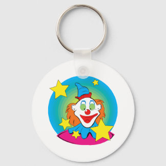 Clown sehende Sterne Schlüsselanhänger