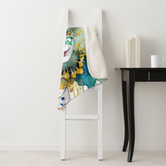 Clown Sherpa Blanket Sherpadecke (Beispiel)