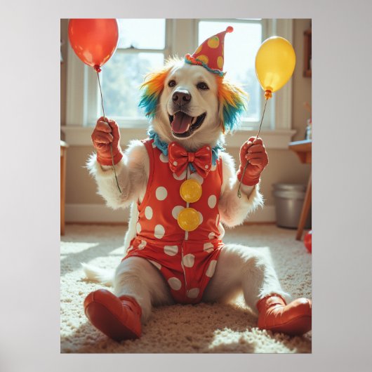 Clown Shoes, Wig, Wiggle, Repeat: Boop Poster (Vorne)