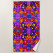 Clown Show Strandtuch (Vorderseite)