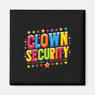 Clown-Sicherheitskostüm Magnet