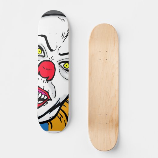 Clown-Skateboard Skateboard (Vorderseite)