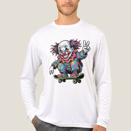 CLOWN SKATEBOARDING Tri-Blend SHIRT (Vorderseite)