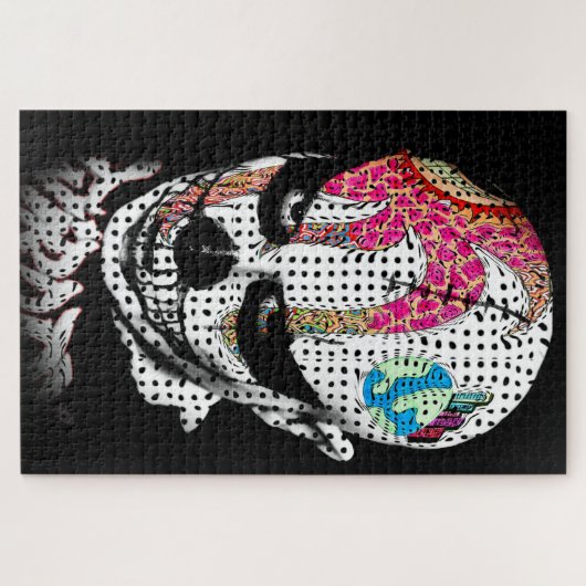 Clown Skull Puzzle (Horizontal)