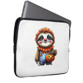 Clown Sloth Halloween Oversifizierter T - Shirt Laptopschutzhülle (Vorne Rechts)