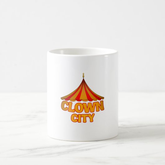 Clown Stadt Verwandlungstasse (Mittel)