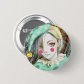 Clown-Standard-Knopf Button (Vorne & Hinten)