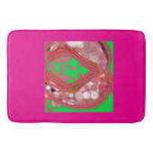 Clown Steampunk Badematte (Vorderseite)