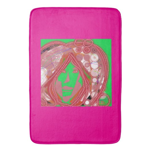 Clown Steampunk Badematte (Vorderseite Vertikal)