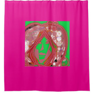 Clown Steampunk  Duschvorhang